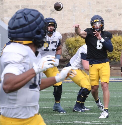 Quarterback Competition Still Ongoing For WVU | News, Sports, Jobs ...